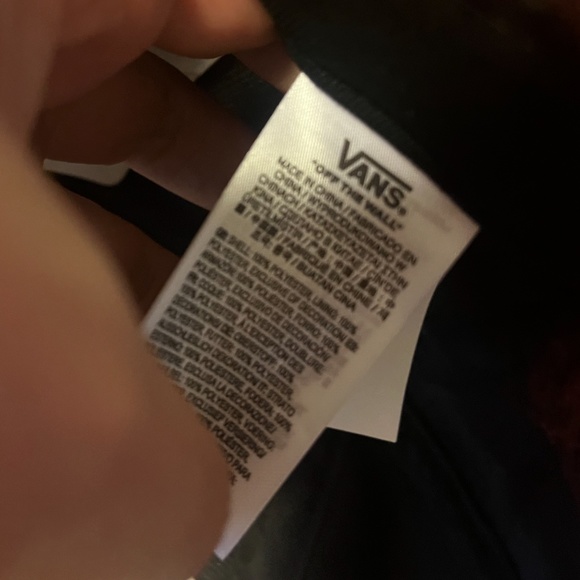 Vans Off the wall unisex brown plum fleecy baseball cap NWT - Picture 7 of 9